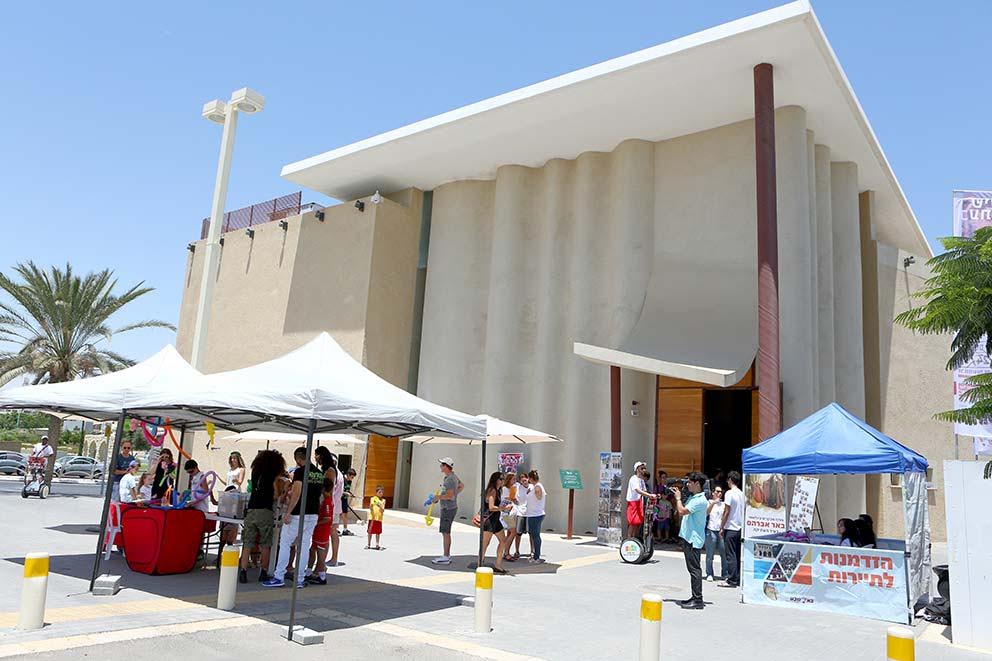 מרכז המבקרים באר שבע ארבהם (צילום: דיאגו מיטלברג)